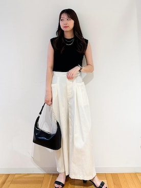 「ROPE PICNIC」｜AYANOさん（レディース・162cm）の夏コーディネート