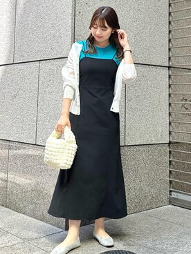 「アイテム（ワンピース/ドレス）」を使った、AYANOさん（レディース・162cm・20代）の春コーディネート