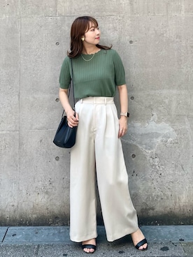 AYANOさん（レディース・162cm）の秋コーディネート