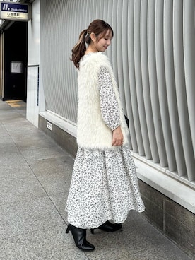 「アイテム（ワンピース/ドレス）」を使った、AYANOさん（レディース・162cm・20代）の秋コーディネート