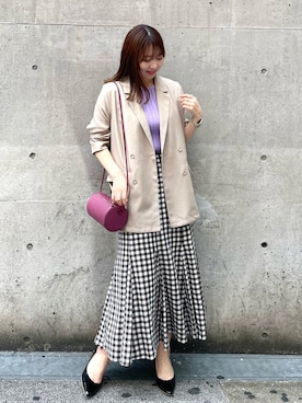 AYANOさん（レディース・162cm）の春コーディネート