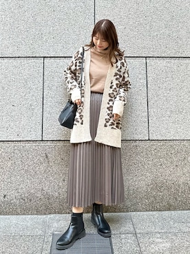 AYANOさん（レディース・162cm）の冬コーディネート