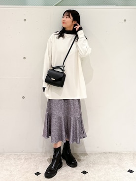 AYANOさん（レディース・162cm）の冬コーディネート