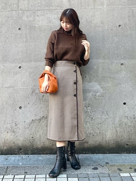 AYANOさん（レディース・162cm）の秋コーディネート