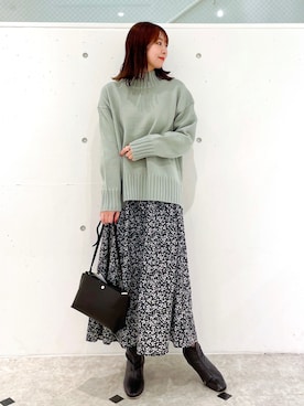 AYANOさん（レディース・162cm）の冬コーディネート