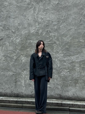 「MIUMIU」｜「アイテム（ジャケット/アウター）」を使った、Keisuke Suzuki  さん（メンズ・177cm）の夏コーディネート