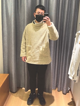 「新年一発目」｜「アイテム（アクセサリー）」を使った、T.A.S.O.さん（メンズ・173cm）の冬コーディネート
