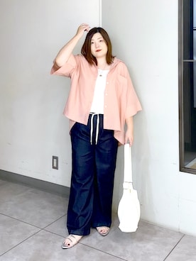 hama3elさん（レディース・154cm）の夏コーディネート