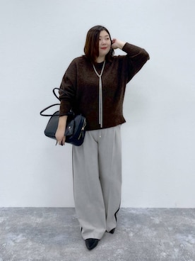 「アイテム（パンプス）」を使った、hama3elさん（レディース・154cm・30代）の秋コーディネート