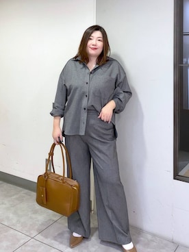 「アイテム（その他アウター）」を使った、hama3elさん（レディース・154cm・30代）の秋コーディネート