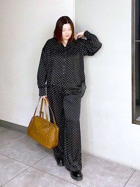 hama3elさん（レディース・154cm）の冬コーディネート