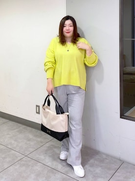 「アイテム（マウンテンパーカー）」を使った、hama3elさん（レディース・154cm・30代）の冬コーディネート