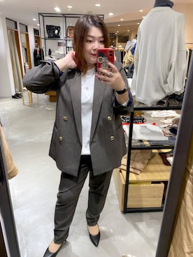 「アイテム（バックパック/リュック）」を使った、hama3elさん（レディース・154cm・30代）の秋コーディネート