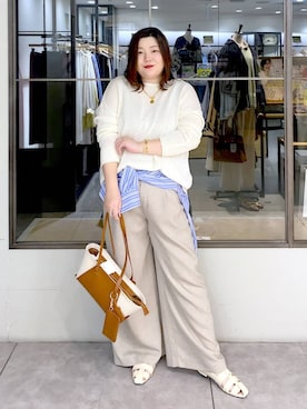 hama3elさん（レディース・154cm）の春コーディネート