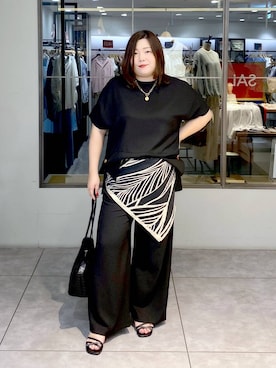 hama3elさん（レディース・154cm）の夏コーディネート