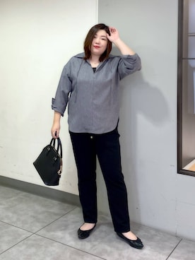 「アイテム（ハンドバッグ）」を使った、hama3elさん（レディース・154cm・30代）の秋コーディネート