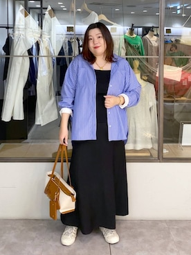 「Elura（エルーラ）のアイテム」を使った、hama3elさん（レディース・154cm）の春コーディネート