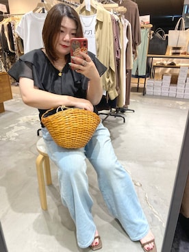hama3elさん（レディース・154cm）の夏コーディネート