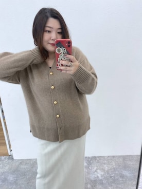「アイテム（チェスターコート）」を使った、hama3elさん（レディース・154cm）の秋コーディネート