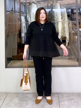 hama3elさん（レディース・154cm）の冬コーディネート