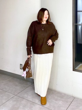 「アイテム（ブルゾン）」を使った、hama3elさん（レディース・154cm・30代）の秋コーディネート