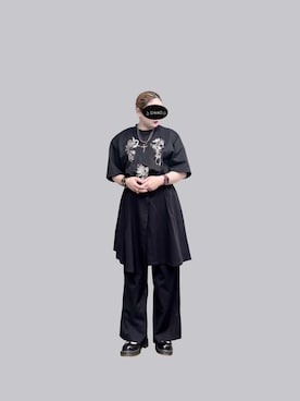 「白黒」｜ギンコさん（レディース・164cm）の秋コーディネート
