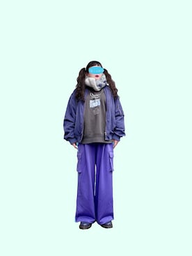 「PUNYUS（プニュズ）のアイテム」を使った、ギンコさん（レディース・164cm）の冬コーディネート