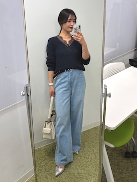 hinataさん（レディース・160cm）の冬コーディネート