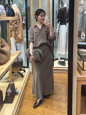 「アイテム（その他シューズ）」を使った、hinataさん（レディース・160cm）の夏コーディネート