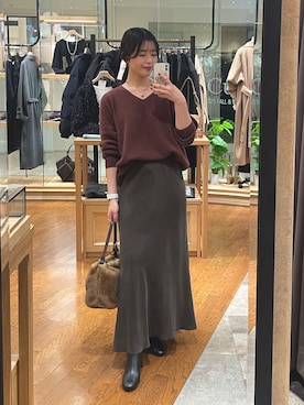 hinataさん（骨格ストレート・レディース・160cm）の冬コーディネート