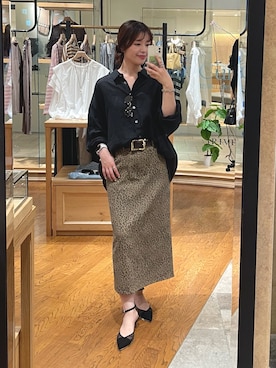 「大人カジュアルコーデ」｜「アイテム（パンプス）」を使った、hinataさん（レディース・160cm）の夏コーディネート