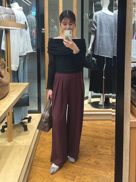 「RIVE DROITE（リヴドロワ）のアイテム（パンプス）」を使った、hinataさん（骨格ストレート・レディース・160cm）の夏コーディネート