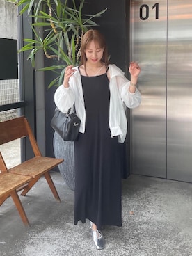 「シルバーシューズ」｜「アイテム（その他）」を使った、konomiさん（レディース・160cm）の春コーディネート