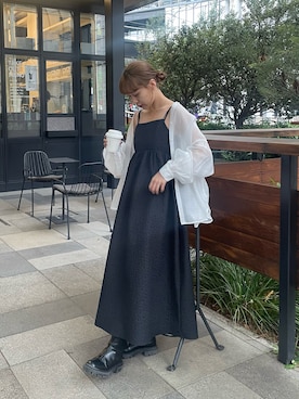 「COLONY2139」｜「アイテム（ワンピース/ドレス）」を使った、konomiさん（レディース・160cm）の春コーディネート