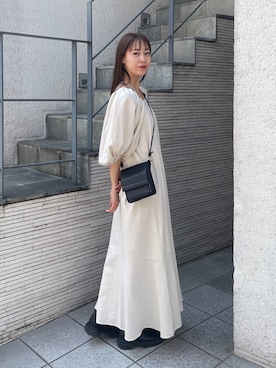 「COLONY2139」｜「アイテム（ワンピース/ドレス）」を使った、konomiさん（レディース・160cm）の春コーディネート