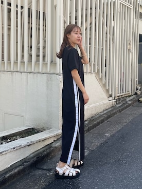 「COLONY2139」｜「アイテム（ワンピース/ドレス）」を使った、konomiさん（レディース・160cm）の夏コーディネート