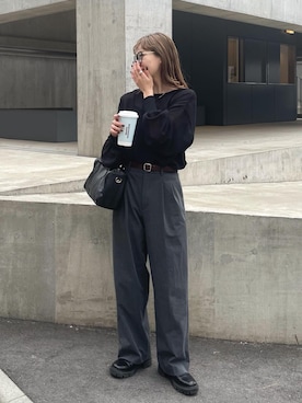 「DONOBAN（ドノバン）のアイテム」を使った、konomiさん（レディース・160cm）の春コーディネート