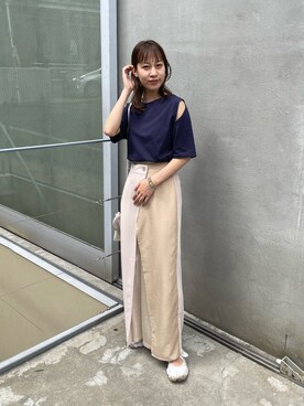 「COLONY2139」｜konomiさん（レディース・160cm）の夏コーディネート