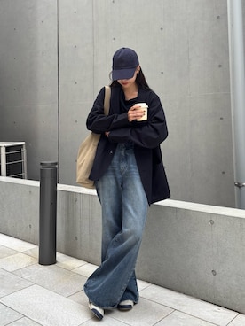 「COLONY 2139（コロニートゥーワンスリーナイン）のアイテム（ショルダーバッグ）」を使った、konomiさん（レディース・160cm）の冬コーディネート