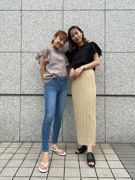 konomiさん（レディース・160cm）の夏コーディネート