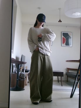「SUBU(スブ)のアイテム」を使った、konomiさん(レディース・160cm)の春コーディネート