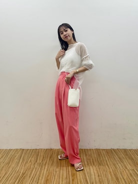 「COLONY2139」｜konomiさん（レディース・160cm）の夏コーディネート