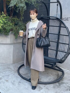 「秋色コーデ」｜「アイテム（ジャケット/アウター）」を使った、konomiさん（レディース・160cm）の秋コーディネート