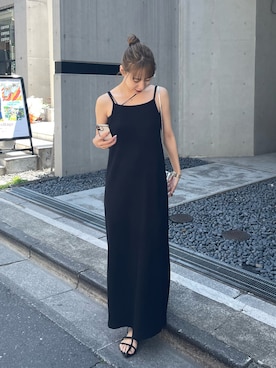 「COLONY2139」｜「アイテム（ワンピース/ドレス）」を使った、konomiさん（レディース・160cm）の春コーディネート