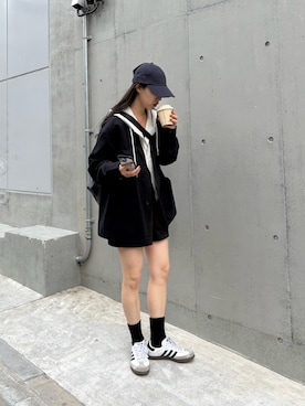 「アイテム（テーラードジャケット）」を使った、konomiさん（レディース・160cm）の冬コーディネート