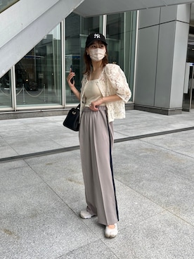 「パワショル」｜「アイテム（その他）」を使った、konomiさん（レディース・160cm）の夏コーディネート