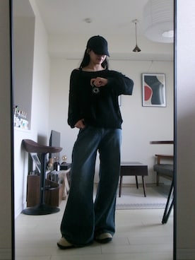 「SUBU(スブ)のアイテム」を使った、konomiさん(レディース・160cm)の春コーディネート