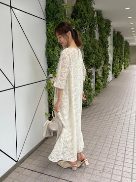 「COLONY2139」｜「アイテム（ワンピース/ドレス）」を使った、konomiさん（レディース・160cm）の夏コーディネート