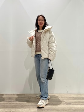 「COLONY 2139（コロニートゥーワンスリーナイン）のアイテム（その他アウター）」を使った、konomiさん（レディース・160cm）の秋コーディネート