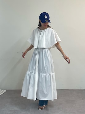 「COLONY2139」｜「アイテム（ワンピース/ドレス）」を使った、konomiさん（レディース・160cm）の春コーディネート